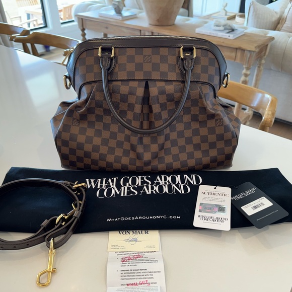 LOUIS VUITTON DAMIER EBENE TREVI GM-28 - Picture 2 of 14
